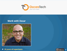 Tablet Screenshot of oscarstech.com